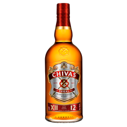 CHIVAS REGAL Scotch blended Whisky 12 ans d'âge , 40°, sous 1