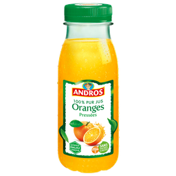 ANDROS Orange Juice 100% pure juice no added sugar 25 cl