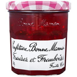 BONNE MAMAN Confiture de fraises et framboises 370g