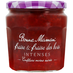 BONNE MAMAN Confiture fraise fraise des bois intense BONNE MAMAN