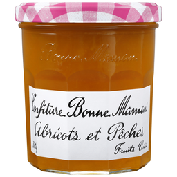 BONNE MAMAN Confiture abricot et pêche BONNE MAMAN