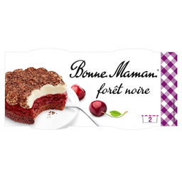 BONNE MAMAN Forêt noire 2x100g