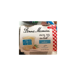 BONNE MAMAN Arroz Doce Nature 4 x 100 g