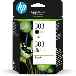 HP Pack de 2 cartouches d'encre 303 Noir + 3 couleurs