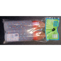 TEX Conjunto de 2 biberões laranja