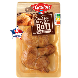 LE GAULOIS Muslos de pollo asado 2 piezas 390 g