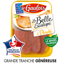 LE GAULOIS Escalope de pavo, 2 piezas