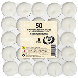 SANS MARQUE 50 cp blanc 50 peças
