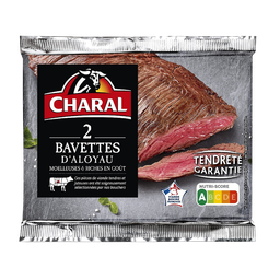 CHARAL Viande Bovine Bavette d'Aloyau *** à griller - 2 pièces