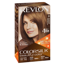 REVLON Colorsilk Coloração Permanente 54 Castanho Dourado Claro 190 g