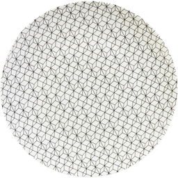 PETITE COLLECTION Plato Llano Negro Porcelana 26,5cm