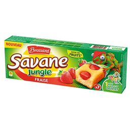 BROSSARD bros savane jungle fraise 175