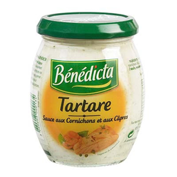 BENEDICTA sauce tartare bocal 240g