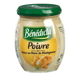 BENEDICTA bocal sauce poivre de madagascar 240g
