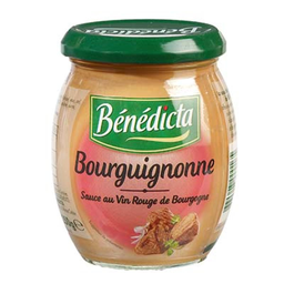 BENEDICTA sauce bourguignonne bocal 250g