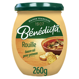 BENEDICTA Molho rouille sabor alho 260 g