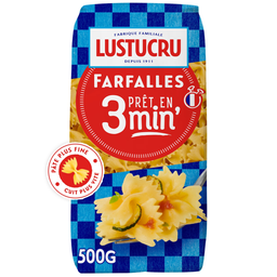 LUSTUCRU Pâtes farfalles