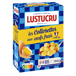 LUSTUCRU Collerettes al huevo fresco 500 g