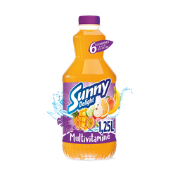 SUNNY DELIGHT Boisson 6 Vitamines/Multivitaminé SUNNY DELIGHT