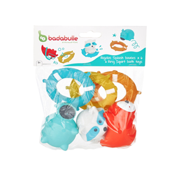 BADABULLE Rigolo Montagne + anillos lote de 6