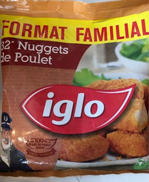 IGLO 32 Nuggets De Poulet 630 g