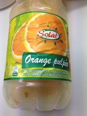 [3661974000310] SOLAL Zumo de Naranja con Pulpa ABC PET 1 L