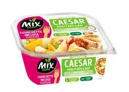 MIX Salade & penne Caesar, poulet œuf