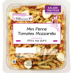 MIX BUFFET Salade de pâtes mini Penne tomates mozzarella MIX BUFFET