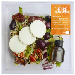 MIX Salade chèvre vinaigrette balsamique 280g