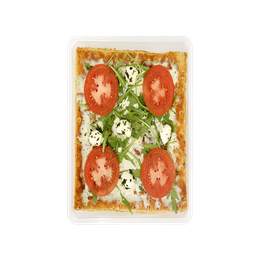 MIX BUFFET Tarta fina de tomates mozzarella y salsa pesto 250 g
