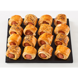 MIX Assotiment de mini saucisses feuilletées 16 pièces 250g