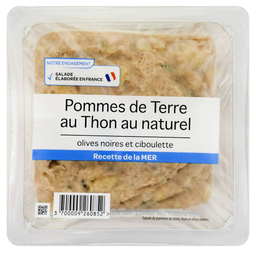 MIX BUFFET Pommes de terre au thon au naturel 300 g
