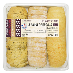 MIX BUFFET Mini Préfous Assortiment 375 g