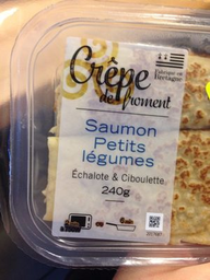 MIX OEUFFET Salmon and Vegetable Crepe 240 g