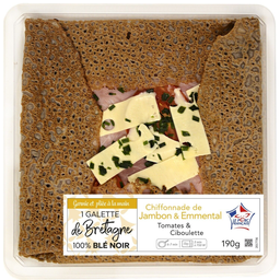 MIX OEUFFET Ham and Emmental Galette 190 g