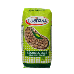 LUSITANA Alubia coco rosa seca 1 kg