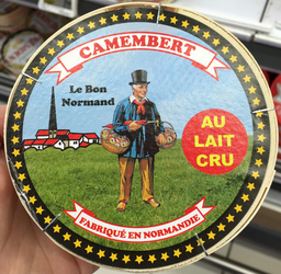 LE BON NORMAND Camembert de Leite Cru 250 g