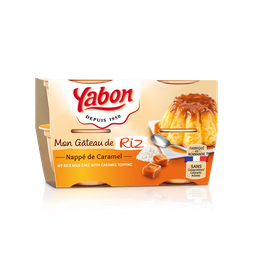 YABON Dessert Gâteau Riz Caramel