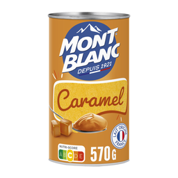 MONT BLANC Creme de sobremesa caramelo 570 g