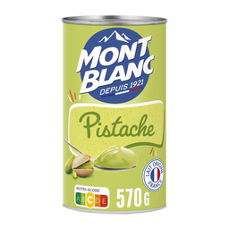 MONT BLANC Creme de sobremesa sabor pistáchio 570 g