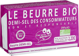 C'ESAINT QUI Le Patron Cqui Pat Manteiga Bio Meio Sal 250 g
