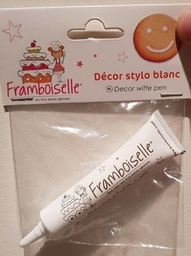 FRAMBOISEL Stylo de décoration blanc 20 g