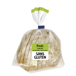 LIGHTBODY Pain Boule Tranché Sans Gluten — le sachet de 400g