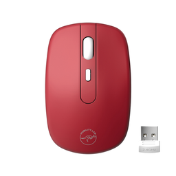MOBILITY LAB Souris Sans Fil Rubba 2.4ghz Pour Mac / Windows (rouge