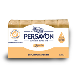 PERSAVON Savon solide de Marseille glycérine 5x100g