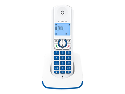 ALCATEL Teléfono fijo F330-s puresound duo azul