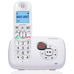 ALCATEL Teléfono Fijo Inalámbrico con contestador XL 385 Voice Solo Blanco