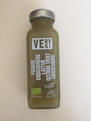 [3700656402957] VERY VEG Jus Pomme Lait Gingembre Bio 20 cl