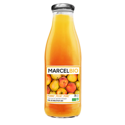 MARCEL BIO Jus de Fruits Pomme Pêche Poire Bio MARCEL BIO