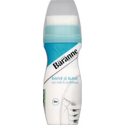 BARANNE Cirage Blanc Raviveur Cuir Toile et Synthétique 75 g